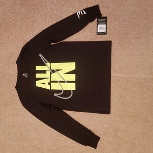 NWT Nike 3Brand by Russell Wilson Boys Long Sleeve Shirt